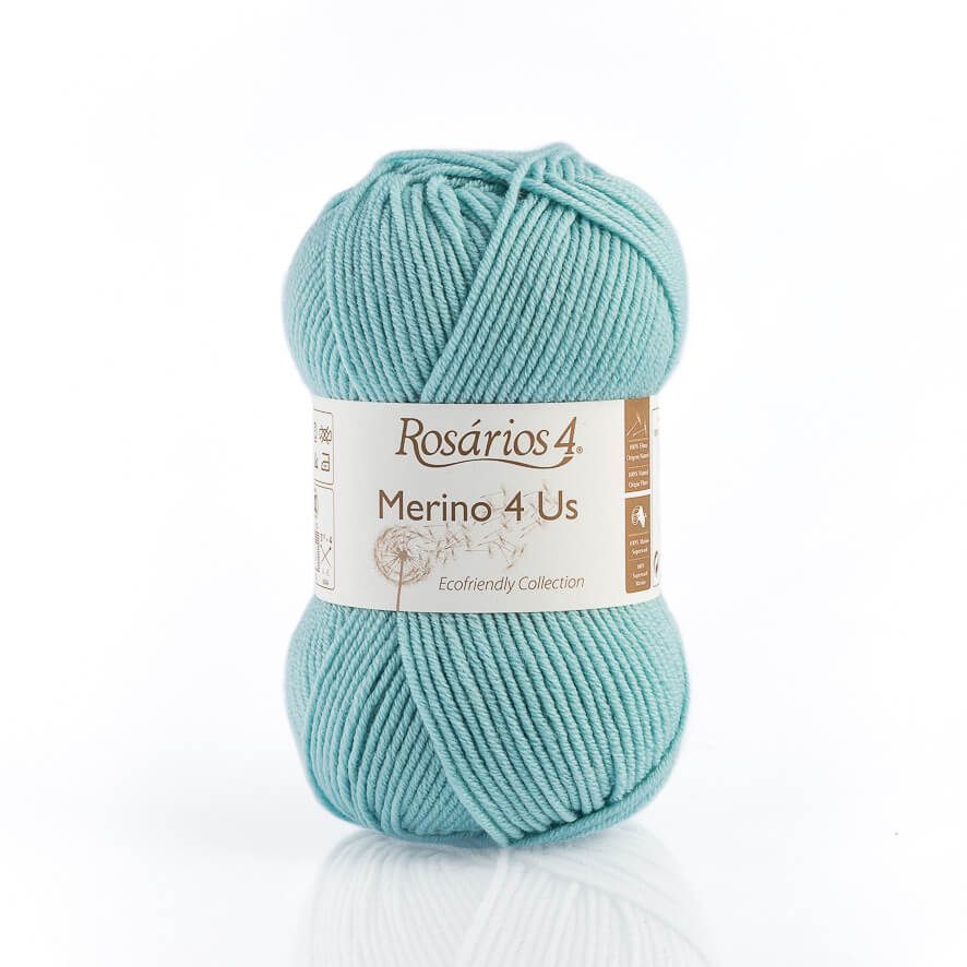 Fio de fibras naturais (Ecofriendly Collection) COMPOSIÇÃO 100% lã merino superwash ♥ mulesing free ♥  AGULHAS 3.5 – 4 (USA 4 – 6)  GROSSURA – CATEGORIA [3] Ligeiro | DK, Light Worsted  METRAGEM 50 g = 125 m (1.75 oz = 136 yd)  Quantidade estimada para uma camisola/senhora/M: 9 novelos.  LAVAGEM E CUIDADOS