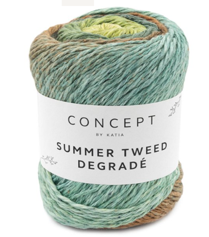 Katia | SUMMER TWEED DEGRADÉ COTTON AND HEMP PRINT YARN