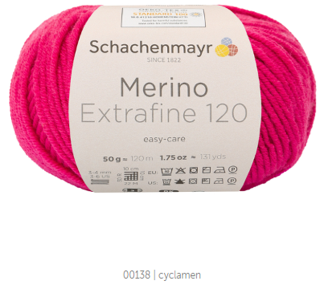 Schachenmayr | Merino Extrafine 120