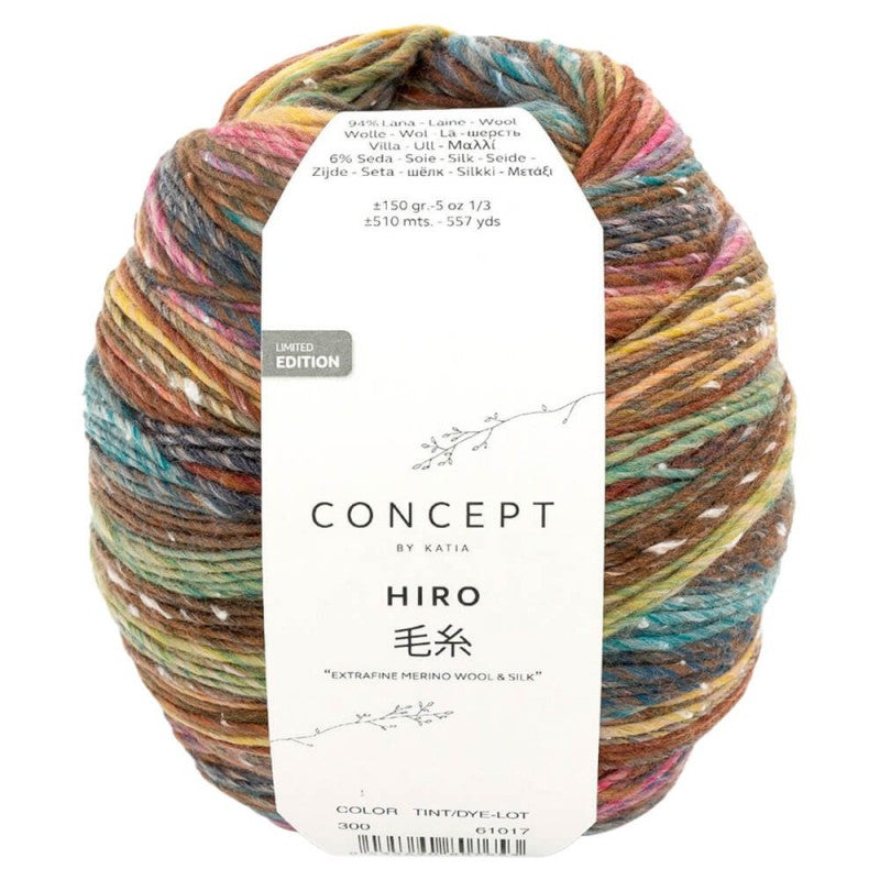 Katia | HIRO HANDICRAFT-EFFECT MERINO AND SILK YARN