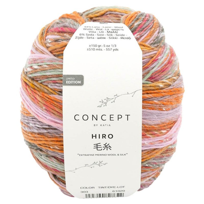 Katia | HIRO HANDICRAFT-EFFECT MERINO AND SILK YARN