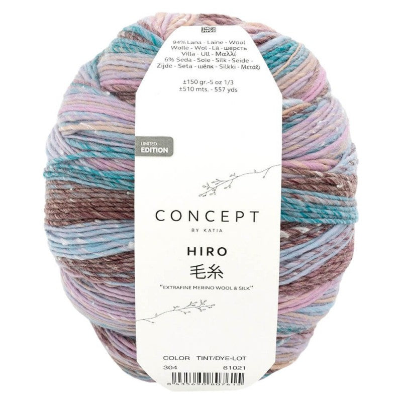 Katia | HIRO HANDICRAFT-EFFECT MERINO AND SILK YARN