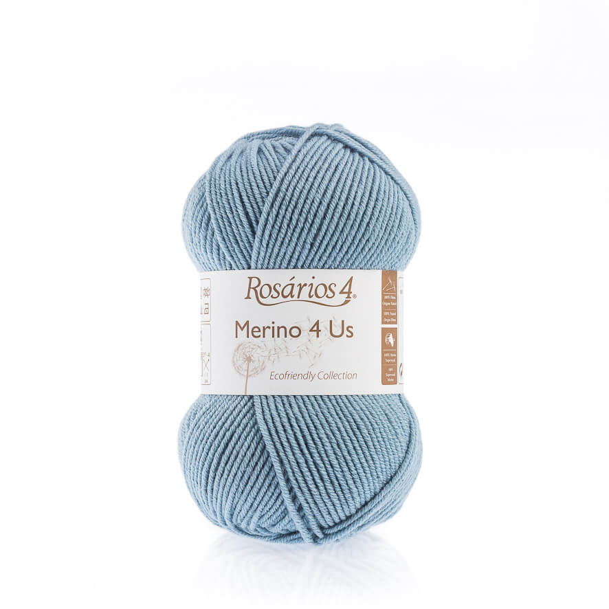 Fio de fibras naturais (Ecofriendly Collection) COMPOSIÇÃO 100% lã merino superwash ♥ mulesing free ♥  AGULHAS 3.5 – 4 (USA 4 – 6)  GROSSURA – CATEGORIA [3] Ligeiro | DK, Light Worsted  METRAGEM 50 g = 125 m (1.75 oz = 136 yd)  Quantidade estimada para uma camisola/senhora/M: 9 novelos.  LAVAGEM E CUIDADOS