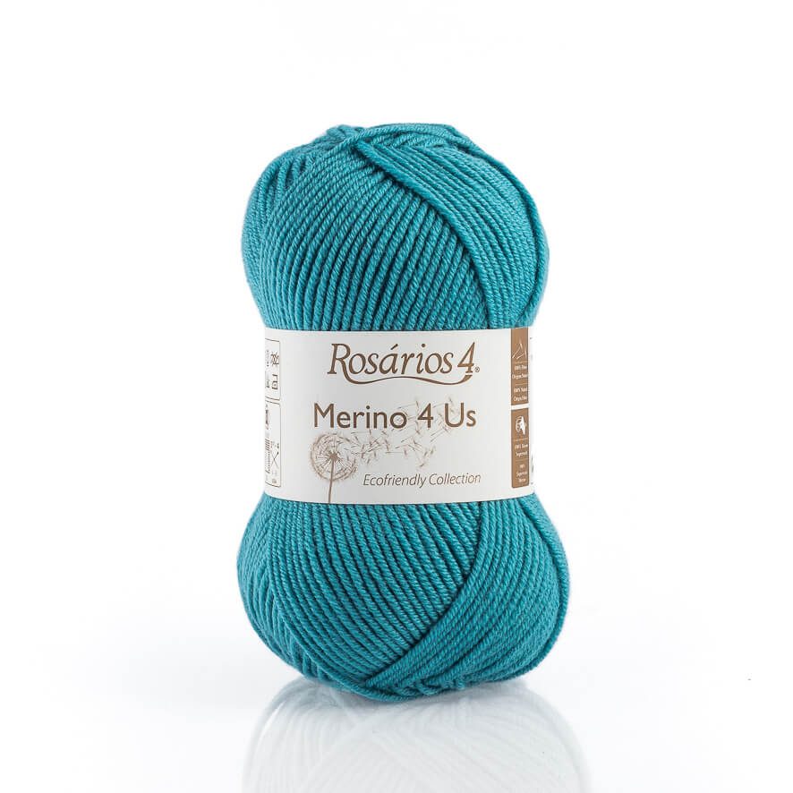 Fio de fibras naturais (Ecofriendly Collection) COMPOSIÇÃO 100% lã merino superwash ♥ mulesing free ♥  AGULHAS 3.5 – 4 (USA 4 – 6)  GROSSURA – CATEGORIA [3] Ligeiro | DK, Light Worsted  METRAGEM 50 g = 125 m (1.75 oz = 136 yd)  Quantidade estimada para uma camisola/senhora/M: 9 novelos.  LAVAGEM E CUIDADOS